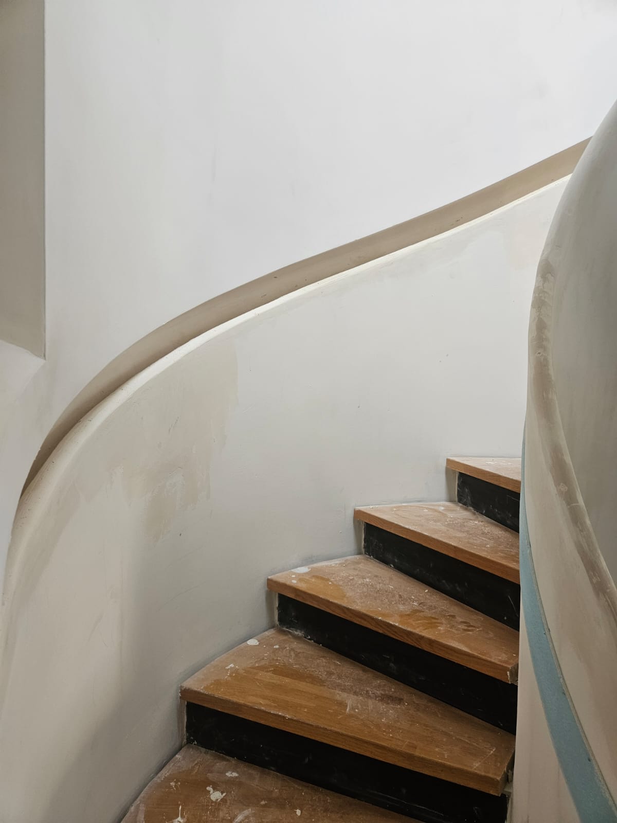 Renovierung einer Wendeltreppe